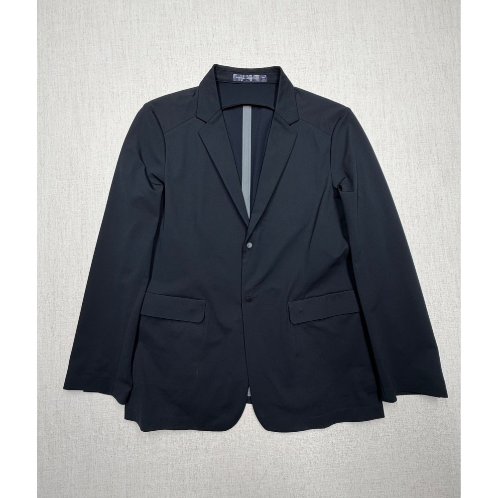 Ministry of Supply Aviator Jacket Navy Blue Stretch Travel Blazer Mens XL